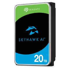 Seagate SkyHawk AI 20 TB disque dur 20 To 7200 tr min 256 Mo 3.5" Série ATA III