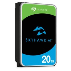Seagate SkyHawk AI 20 TB disque dur 20 To 7200 tr min 256 Mo 3.5" Série ATA III