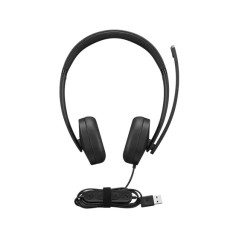 Lenovo 4XD1P83425 casque Avec fil Arceau Appels Musique USB Type-A Noir
