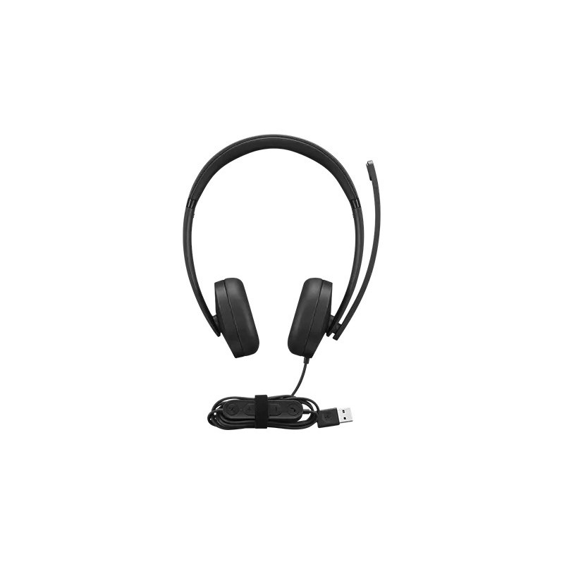 Lenovo 4XD1P83425 casque Avec fil Arceau Appels/Musique USB Type-A Noir Lenovo 4XD1P83425 casque Avec fil Arceau Appels/Musique USB Type-A Noir