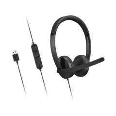 Lenovo 4XD1P83425 casque Avec fil Arceau Appels Musique USB Type-A Noir