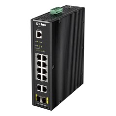 D-Link DIS-200G-12PS commutateur réseau Géré L2 Gigabit Ethernet (10/100/1000) Connexion Ethernet, supportant l'alimentation