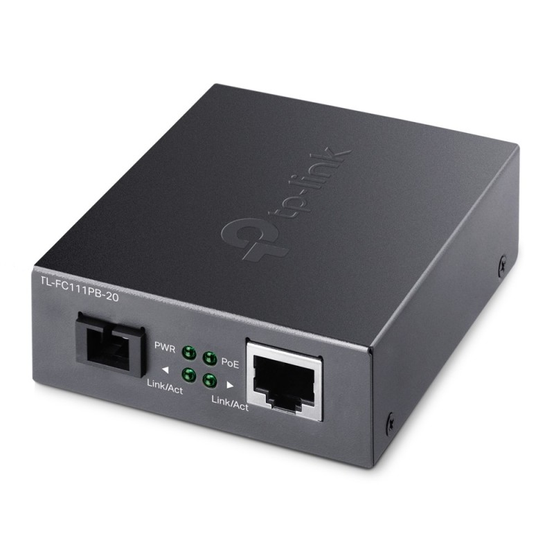 TP-Link TL-FC111PB-20 convertisseur de support réseau 100 Mbit/s Noir TP-Link TL-FC111PB-20 convertisseur de support réseau 100 Mbit/s Noir