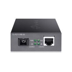 TP-Link TL-FC111PB-20 convertisseur de support réseau 100 Mbit s Noir
