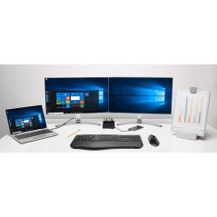 Kensington Pro Fit Ergo clavier Bluetooth Noir