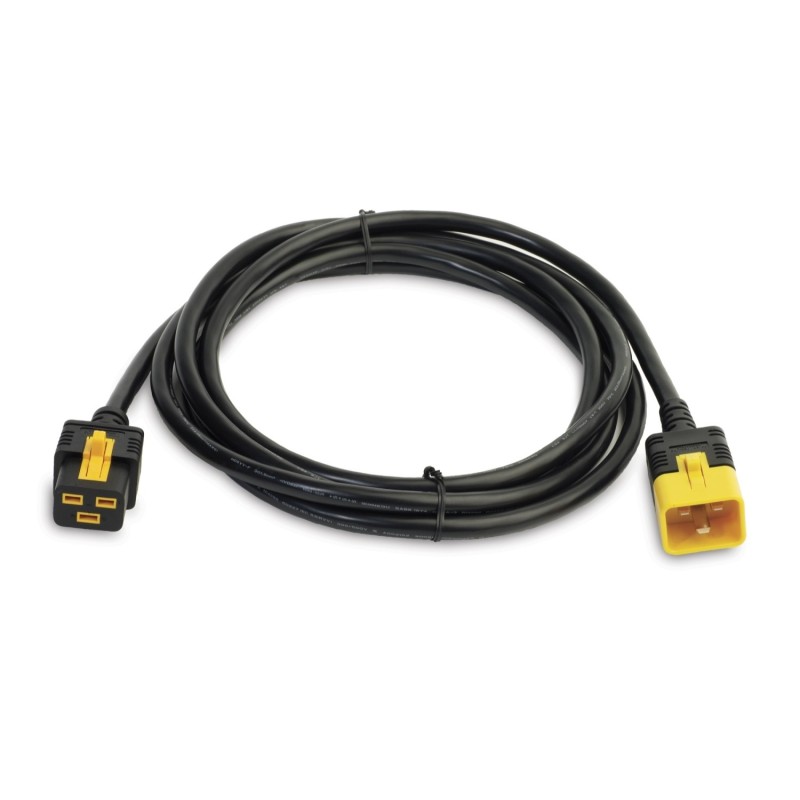 APC NetShelter - Kit cordon d'alimentation - Verrouillable - 3m - C19 - C20