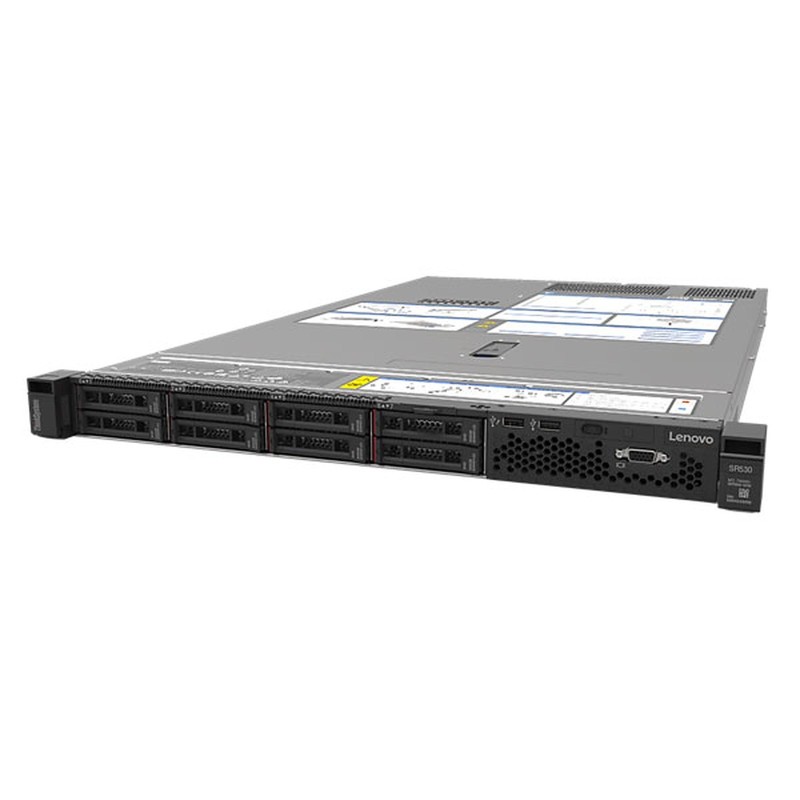 Lenovo ThinkSystem SR530 serveur 0 Go Rack (1 U) Intel® Xeon® Silver 4210R 2,4 GHz 16 Go DDR4-SDRAM 750 W