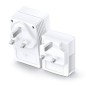 TP-Link TL-WPA4220 KIT 600 Mbit/s Ethernet/LAN Wifi Blanc 2 pièce(s) TP-Link TL-WPA4220 KIT 600 Mbit/s Ethernet/LAN Wifi Blanc 2 pièce(s)