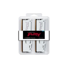 Kingston Technology FURY Beast 32GB 6800MT s DDR5 CL34 DIMM (Kits de 2) White RGB EXPO