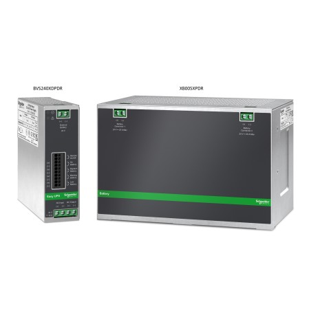 APC Easy UPS 240 W entrée 24VCC sortie 24VCC 10A montage sur rail DIN sans batterie