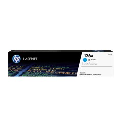 HP 126A toner LaserJet cyan authentique