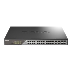 D-Link DSS-200G-28MPP commutateur réseau Géré L2 Gigabit Ethernet (10 100 1000) Connexion Ethernet, supportant l'alimentation
