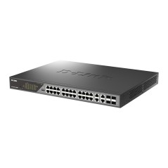 D-Link DSS-200G-28MPP commutateur réseau Géré L2 Gigabit Ethernet (10/100/1000) Connexion Ethernet, supportant l'alimentation