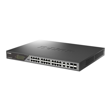 D-Link DSS-200G-28MPP commutateur réseau Géré L2 Gigabit Ethernet (10/100/1000) Connexion Ethernet, supportant l'alimentation
