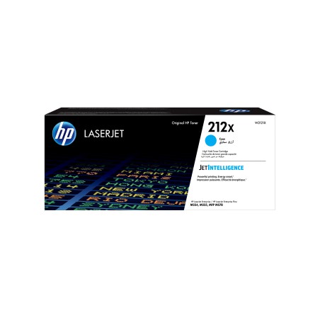 HP Toner LaserJet cyan grande capacité authentique 212X