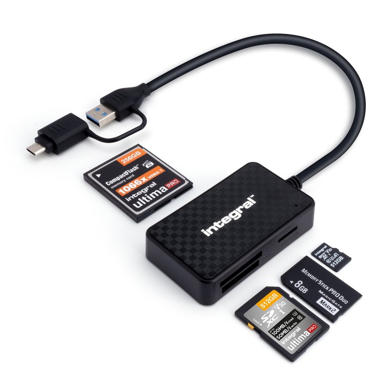 Integral INCRMULTI3.2ACR lecteur de carte mémoire Integral INCRMULTI3.2ACR lecteur de carte mémoire