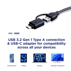 Integral INCRMULTI3.2ACR lecteur de carte mémoire