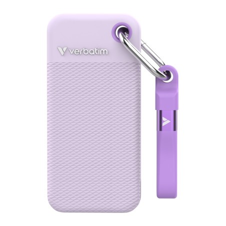 Verbatim Pocket SSD 2 To USB Type-C 3.2 Gen 2 (3.1 Gen 2) Violet