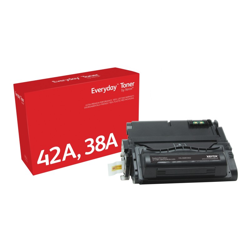 Toner Everyday™ Noir de Xerox compatible avec HP 38A (Q5942A/ Q1338A), Capacité standard