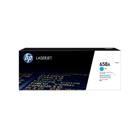 HP Toner cyan LaserJet 658A authentique