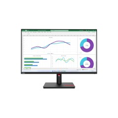 Lenovo ThinkVision T32h-30 écran plat de PC 80 cm (31.5") 2560 x 1440 pixels Quad HD LED Noir