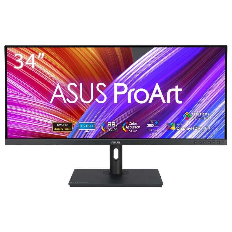 ASUS ProArt PA348CGV écran plat de PC 86,4 cm (34") 3440 x 1440 pixels UltraWide Quad HD Noir ASUS ProArt PA348CGV écran plat de PC 86,4 cm (34") 3440 x 1440 pixels UltraWide Quad HD Noir