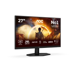 AOC G4 Q27G42ZE écran plat de PC 68,6 cm (27") 2560 x 1440 pixels Quad HD LCD Noir, Rouge