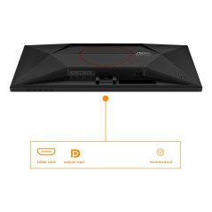 AOC G4 Q27G42ZE écran plat de PC 68,6 cm (27") 2560 x 1440 pixels Quad HD LCD Noir, Rouge