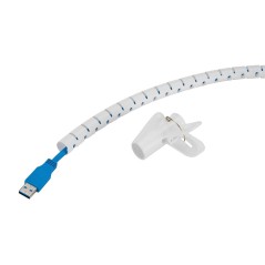 Neomounts ADS06-140WH Gaine de câble - pour 1-3 câbles - universelle