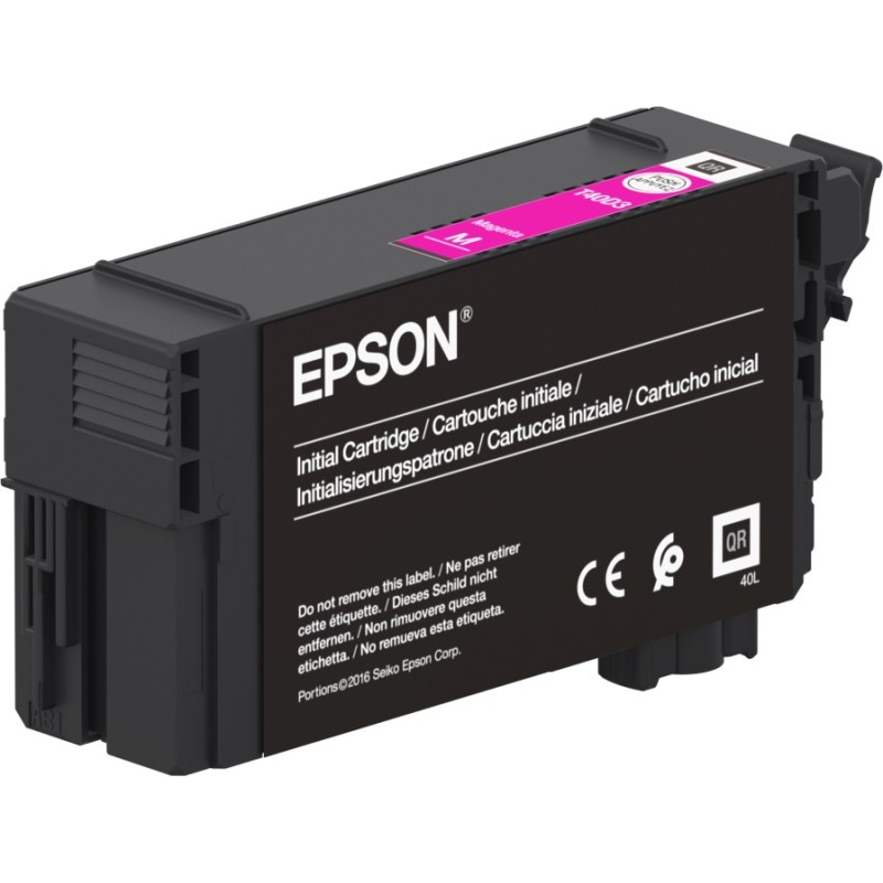 Epson ULTRACHROME XD2 MAGENTA T40D340 50ML cartouche d'encre 1 pièce(s) Original Epson ULTRACHROME XD2 MAGENTA T40D340 50ML cartouche d'encre 1 pièce(s) Original