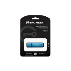 Kingston Technology IronKey 128Go Vault Privacy 50 chiffrée AES-256, FIPS 197