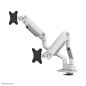 Neomounts DS70S-950WH2 Support d'écran à fixer 17-35" - ressort à gaz - Topfix - arrêt 180°