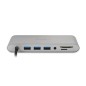 Kensington UH1440P Station d’accueil mobile USB-C 5 Gbits/s sans pilote avec double sortie vidéo – DP/HDMI/VGA