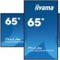 iiyama LH6560UHS-B2AG Écran d'affichage dynamique Carte A numérique 163,8 cm (64.5") LED Wifi 500 cd/m² 4K Ultra HD Noir iiyama LH6560UHS-B2AG Écran d'affichage dynamique Carte A numérique 163,8 cm (64.5") LED Wifi 500 cd/m² 4K Ultra HD Noir