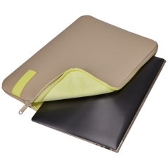 Case Logic Reflect REFPC-114 Plaza Taupe Sun-Lime 35,6 cm (14") Housse