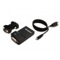 Lenovo USB 3.0 - DVI/VGA adaptateur graphique USB 2048 x 1152 pixels Noir Lenovo USB 3.0 - DVI/VGA adaptateur graphique USB 2048 x 1152 pixels Noir
