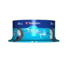Verbatim CD-R AZO Data Vinyl Printable 700 Mo 52x 25 pièce(s)