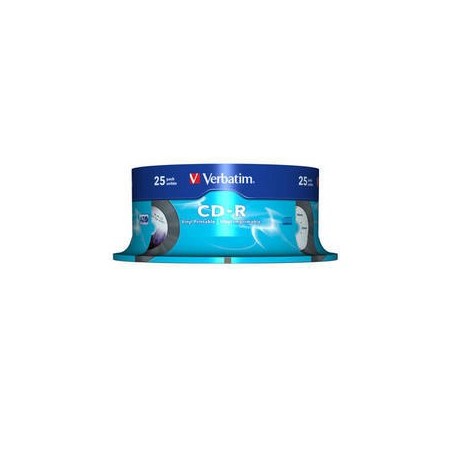 Verbatim CD-R AZO Data Vinyl Printable 700 Mo 52x 25 pièce(s)