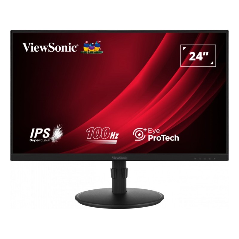 Viewsonic VG2408A-MHD écran plat de PC 61 cm (24") 1920 x 1080 pixels Full HD LED Noir Viewsonic VG2408A-MHD écran plat de PC 61 cm (24") 1920 x 1080 pixels Full HD LED Noir