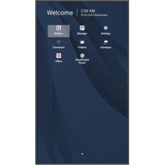 Viewsonic CDE8614-2C Écran d'affichage dynamique Écran plat de signalisation numérique 2,18 m (86") LCD Wifi 500 cd m² 4K Ultra