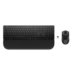HP MultiDvcDuMdMSEKBCombowPR585C FR clavier Souris incluse Noir