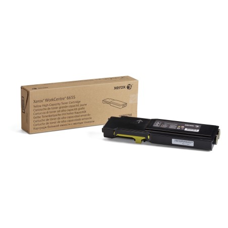 Xerox Cartouche de toner Jaune de Grande capacité WorkCentre® 6655 6655i (7500 pages) - 106R02746