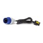 APC NetShelter - Cordon d'alimentation - Verrouillable - 3m - C19 - IEC309-16A - Professionnels APC NetShelter - Cordon d'alimentation - Verrouillable - 3m - C19 - IEC309-16A - Professionnels