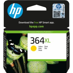 HP 364XL cartouche d'encre jaune grande capacité authentique