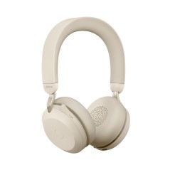 Jabra Evolve2 75 Casque Sans fil Arceau Bureau Centre d'appels Bluetooth Beige