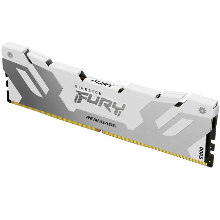 Kingston Technology FURY DIMM DDR5 CL32 16 Go 6400 MT s Renegade Blanc XMP