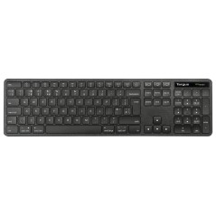 Targus EcoSmart AKB873UK clavier Universel RF sans fil + Bluetooth QWERTY Anglais britannique Noir