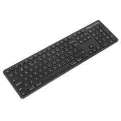 Targus EcoSmart AKB873UK clavier Universel RF sans fil + Bluetooth QWERTY Anglais britannique Noir