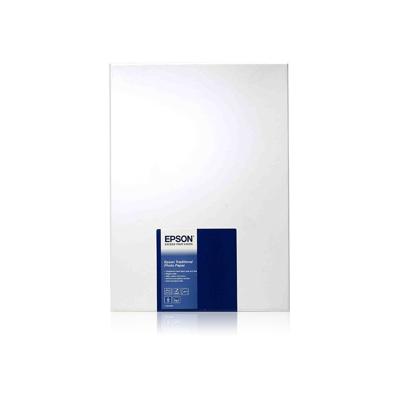 Epson Pap Photo Traditionnel 330g 25f. A4 (21x29,7cm) Epson Pap Photo Traditionnel 330g 25f. A4 (21x29,7cm)