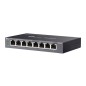 TP-Link Omada DS108GP commutateur réseau Non-géré Gigabit Ethernet (10/100/1000) Connexion Ethernet, supportant l'alimentation